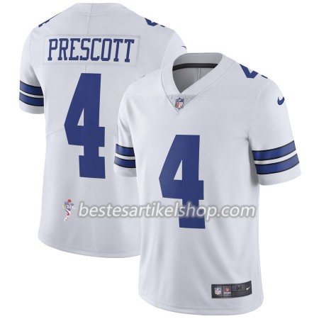 Herren Dallas Cowboys Trikot Dak Prescott 4 Nike Weiß